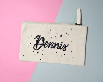 Bags named DENNIS - handwritten and washproof