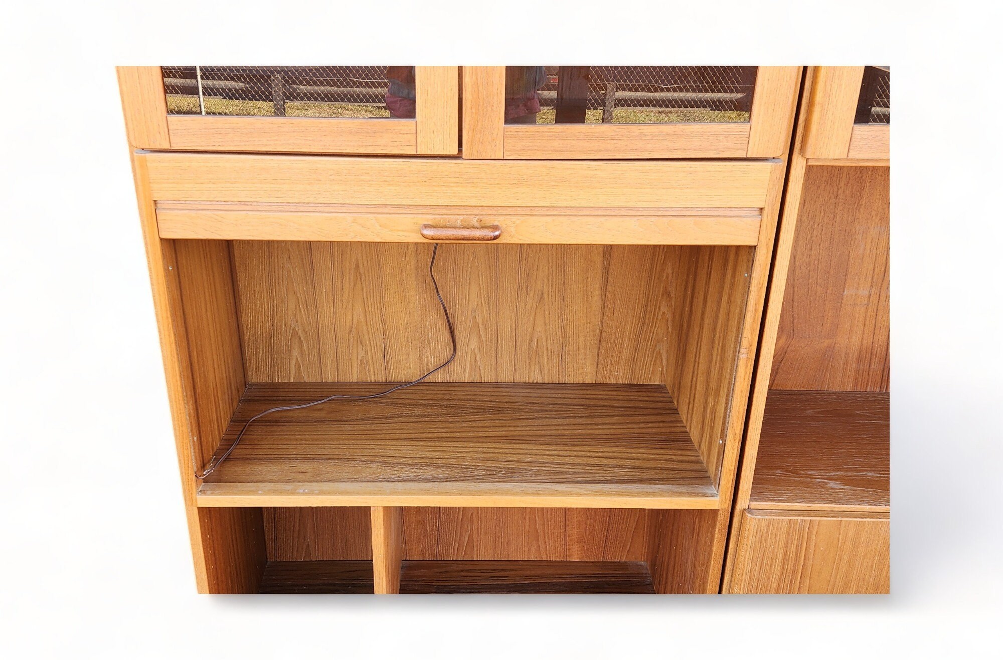 Danish Modern Jesper Furniture Co 3 Piece Teak Sectional Wall Unit