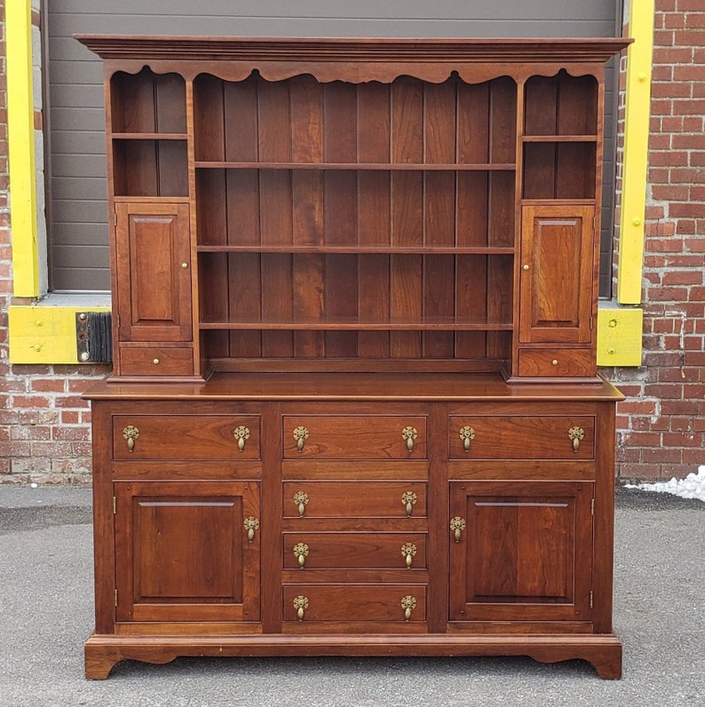 Very Fine Solid Cherry Queen Anne Style Leopold L J G Etsy