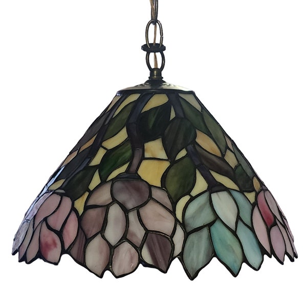 Stained Glass Chandelier Lighting Etsy