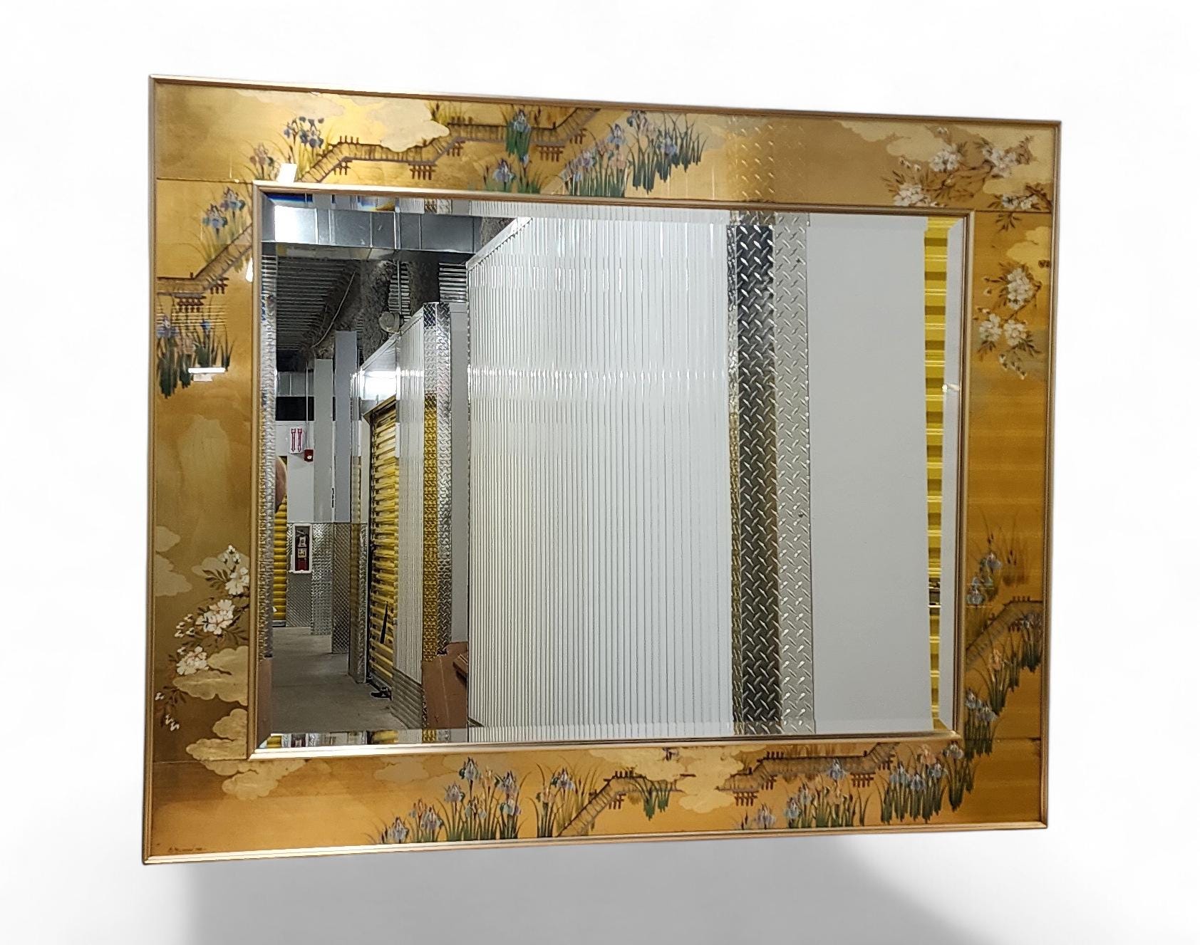 【即日発送】80s La Barge ミラー 鏡 希少品 アンティーク 即日発送】80s La Barge ミラー 鏡 希少品 アンティーク