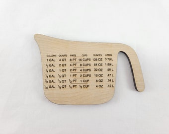 Kühlschrank Umrechnungstabelle Magnet Küchendekor Kühlschrank Messtabelle