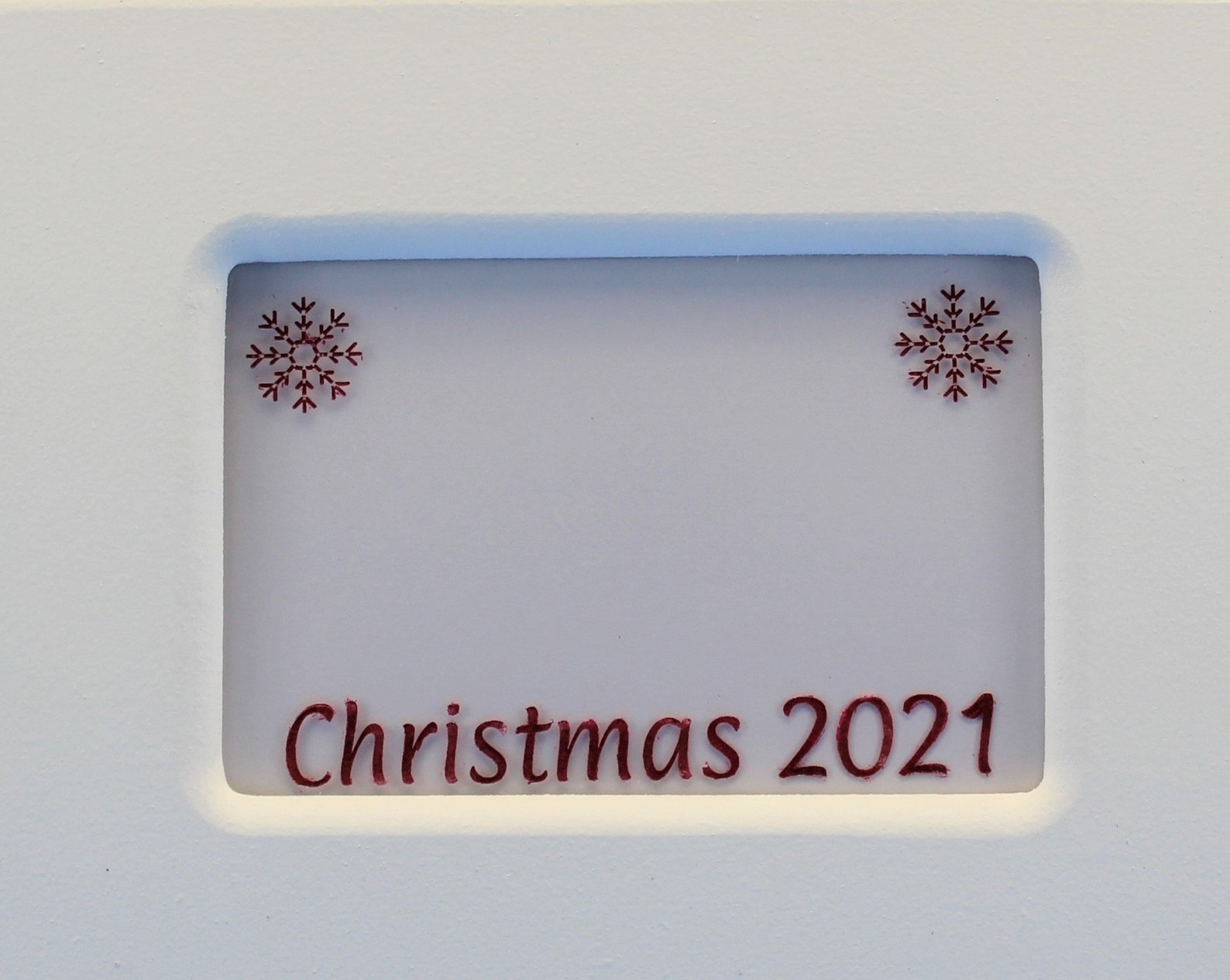 5x7 picture frame Christmas 2021 picture frame white picture Etsy