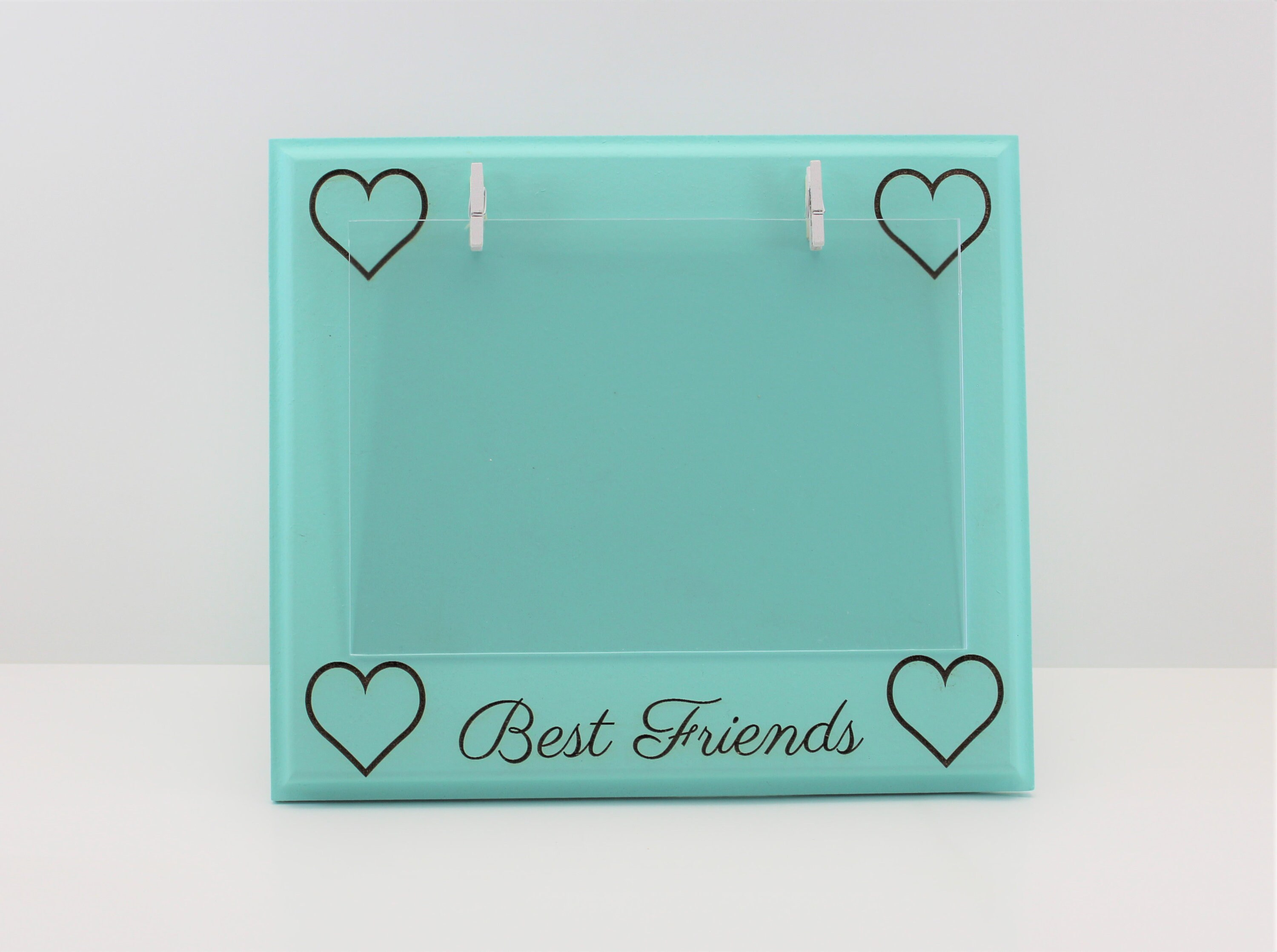 5x7 Picture Frame Best Friend Picture Frame Laser Engraved Etsy