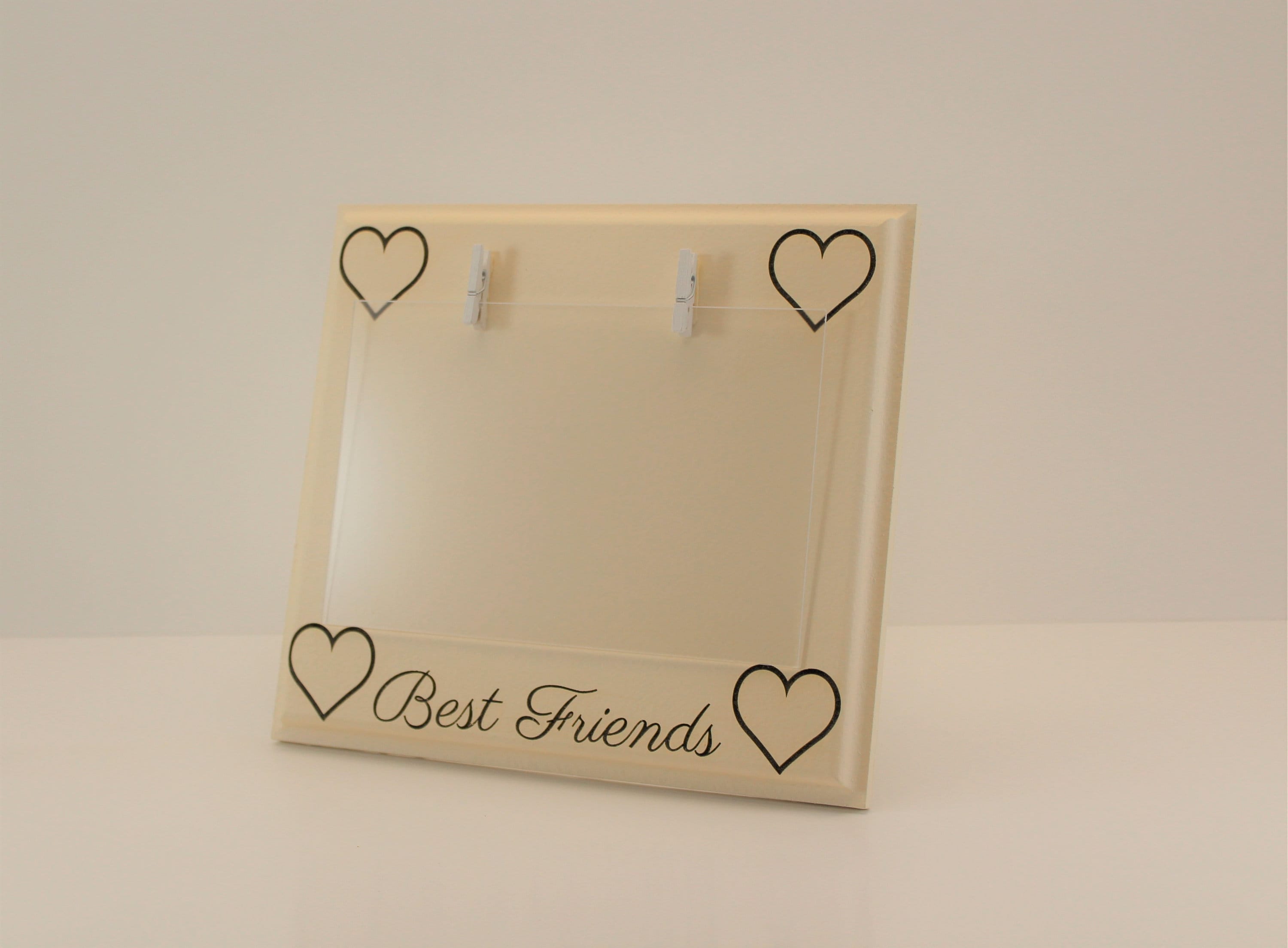 Best Friends Picture Frame 4x6 picture frame laser engraved Etsy