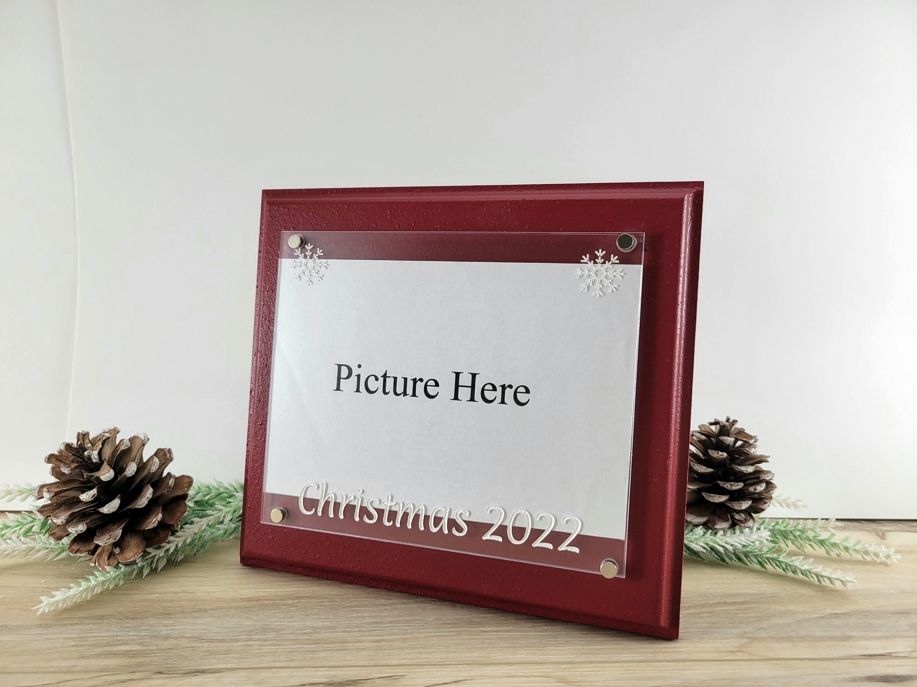 2021 CHRISTMAS 5x7/4x6 frame by Malden Design® - Picture Frames, Photo  Albums, Personalized and Engraved Digital Photo Gifts - SendAFrame