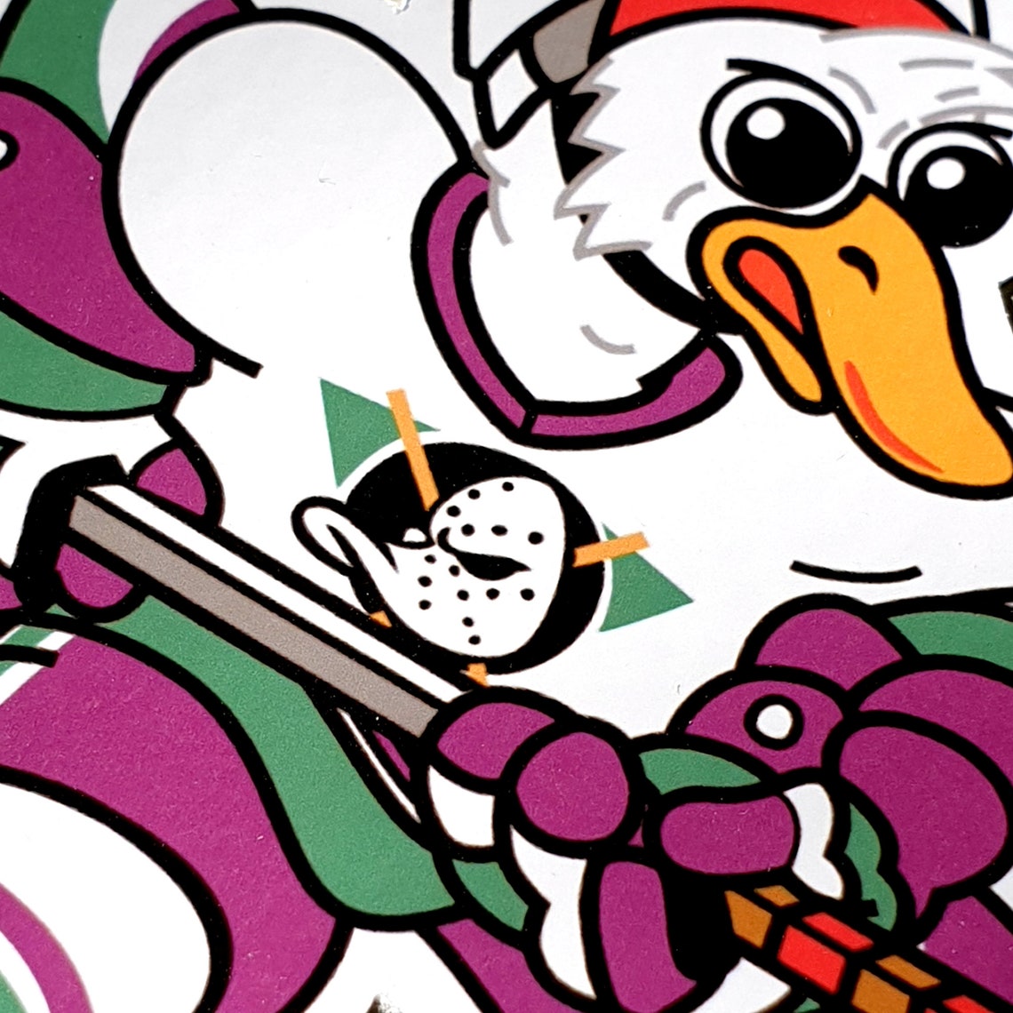 Mighty Ducks Sticker Glossy Photo Stickers D2 Mascot 90s - Etsy Australia