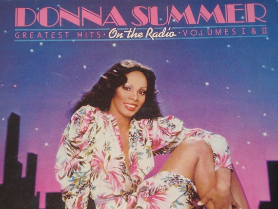 Vinyl Record Album Donna Summer On The Radio Greatest Hits Etsy