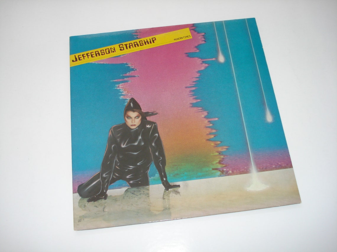 Jefferson Starship Modern Times Vinyl Record Album, Vintage Classic
