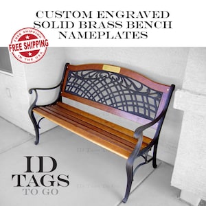 Memorial Plaque Etsy