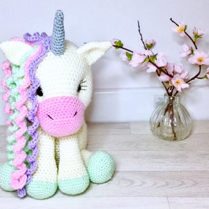 PATTERN: Unicorn Crochet Pattern - Crochet unicorn - unicorn toy - Instant PDF Download