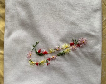 nike logo embroidery flowers