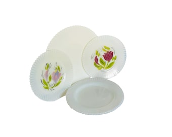 MacBeth Evans Monax Petalware Plates Dinnerware