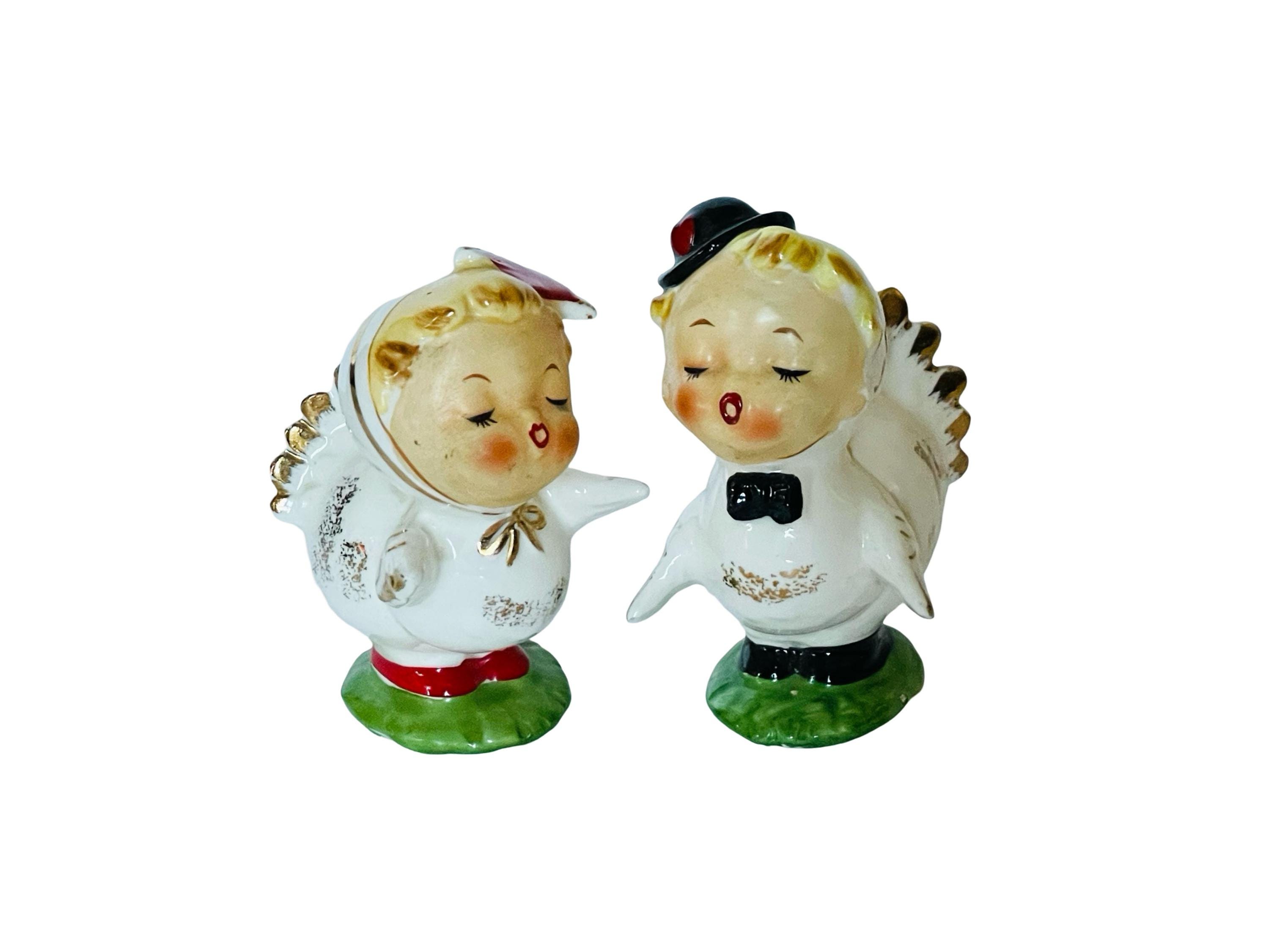 レフトン　ヴィンテージ　エネスコ　ソルト&ペッパー Lefton Salt Pepper - Etsy