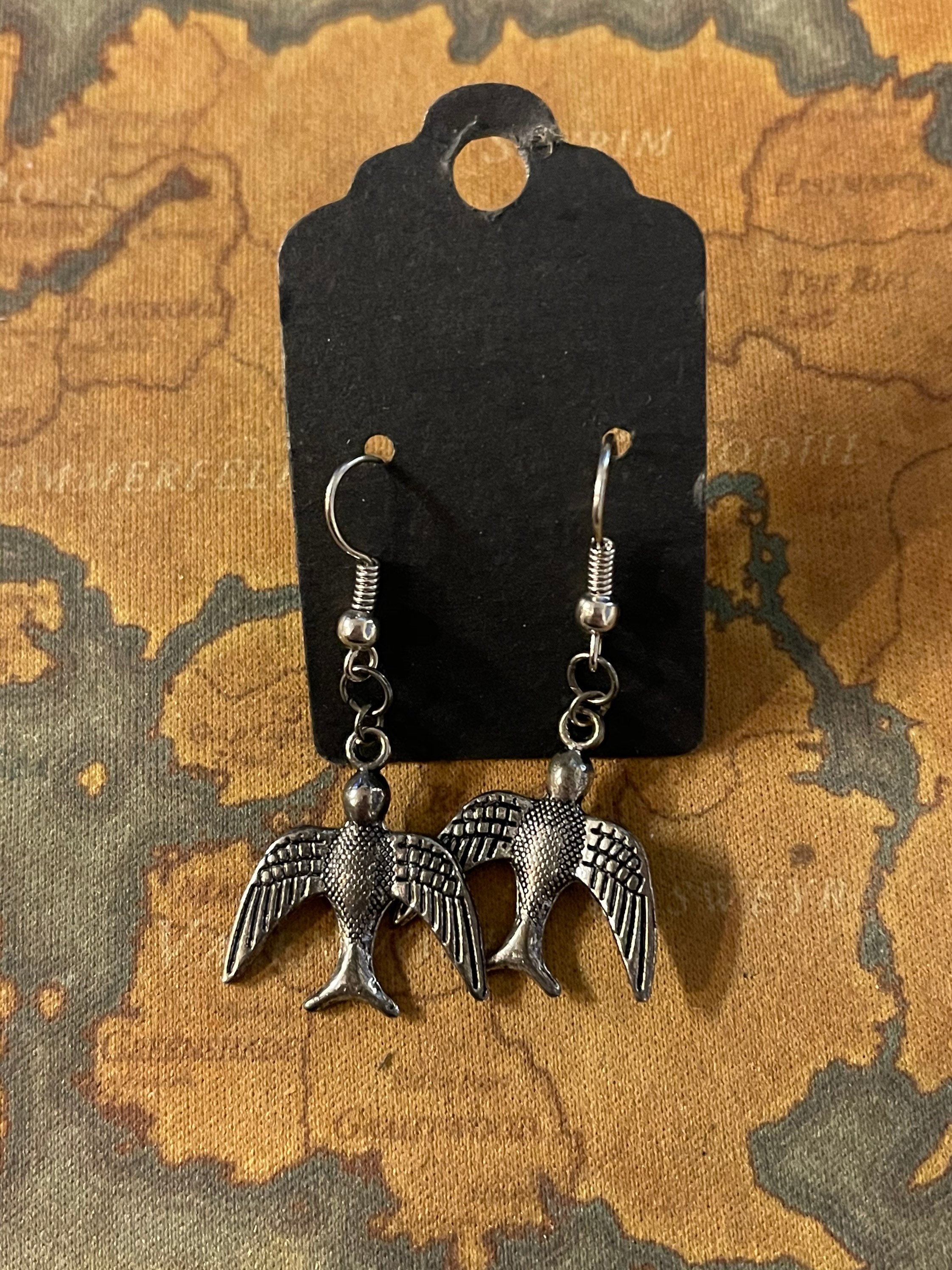 Animal Earrings/frog/turtle/bird/owl