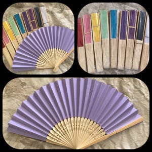 Papierfächer Fächer im viktorianischen Regency-Stil