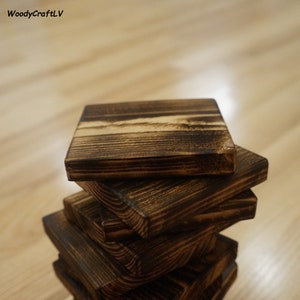 Rustic wood boards. Burned blank signs. Craft supply. DIY. Home decoration material. Set of 10.