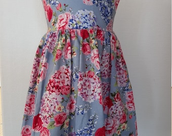 Robe 2 ans Fleurs Anglaises