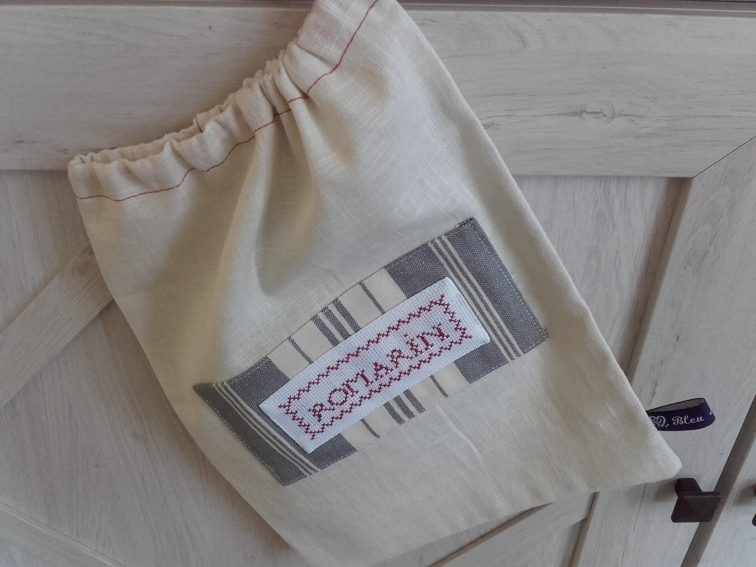 Sac en Lin Pour Le Romarin