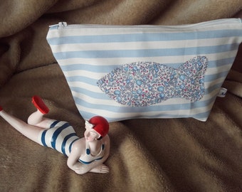 Trousse Poisson en Liberty