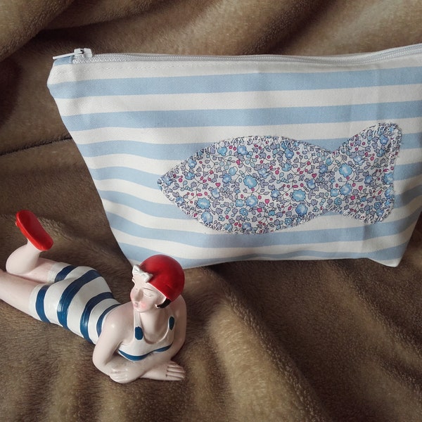 Trousse Poisson en Liberty