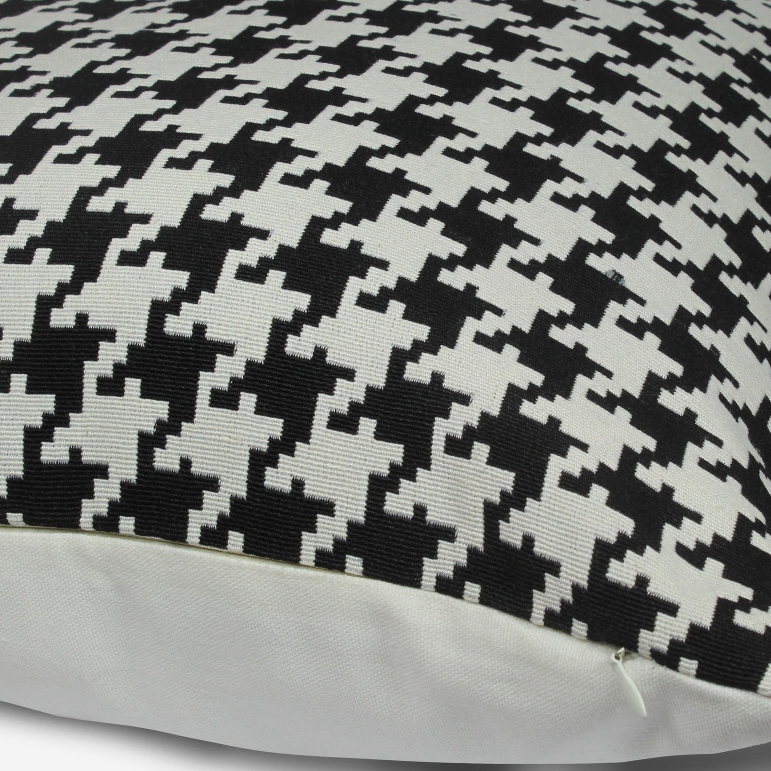 Euro pillow covers houndstooth pillow black and white pillow Etsy