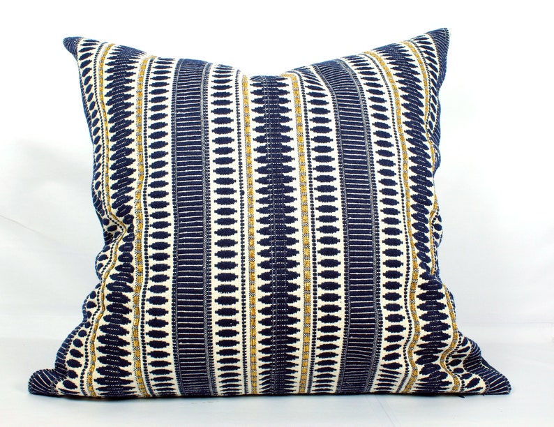 Navy blue pillow covers 20x20 throw pillow cases 24x24