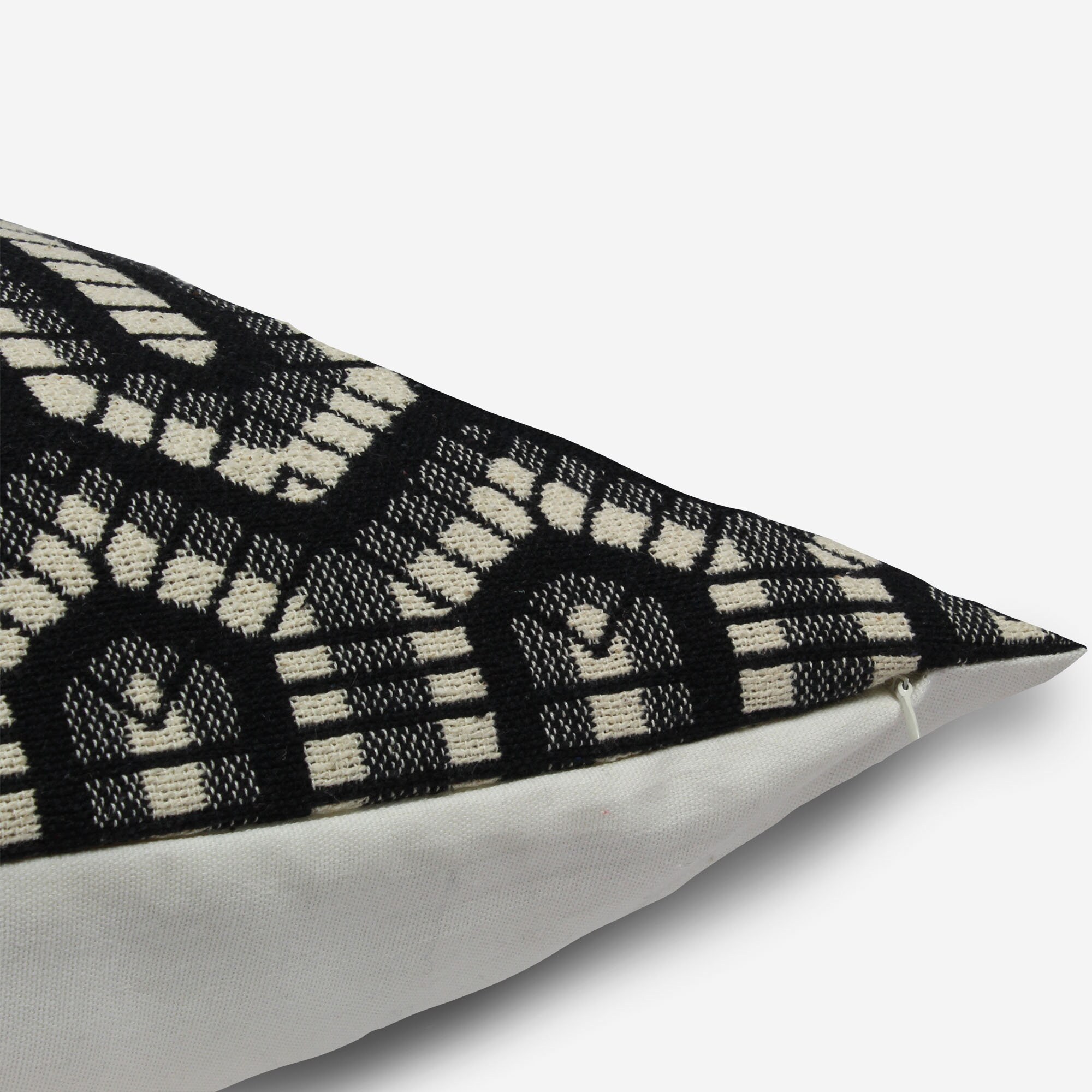Black and white geometric pillow geometric pillow 20 inch Etsy