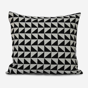 Cuscino geometrico in bianco e nero, fodere per cuscini 20x20, fodere per cuscini 24 x 24, fodere euro shams 26x26, fodera per cuscino divano 24x24