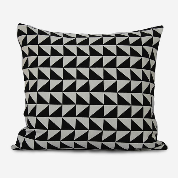 Black and White Geometric Pillow Pillow Covers 20x20 Pillow Covers 24 X 24 Euro Shams Covers 26x26 Sofa Cushion Cover 24x24 Etsy