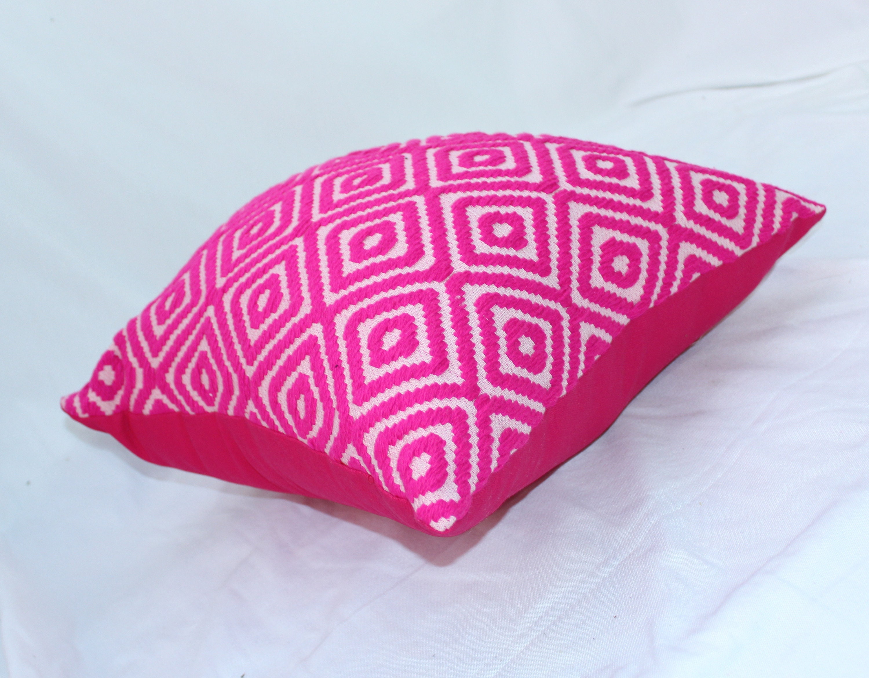 Magenta Pillow Cover 28 X 28 Pillow Cover Cushion Cover Etsy