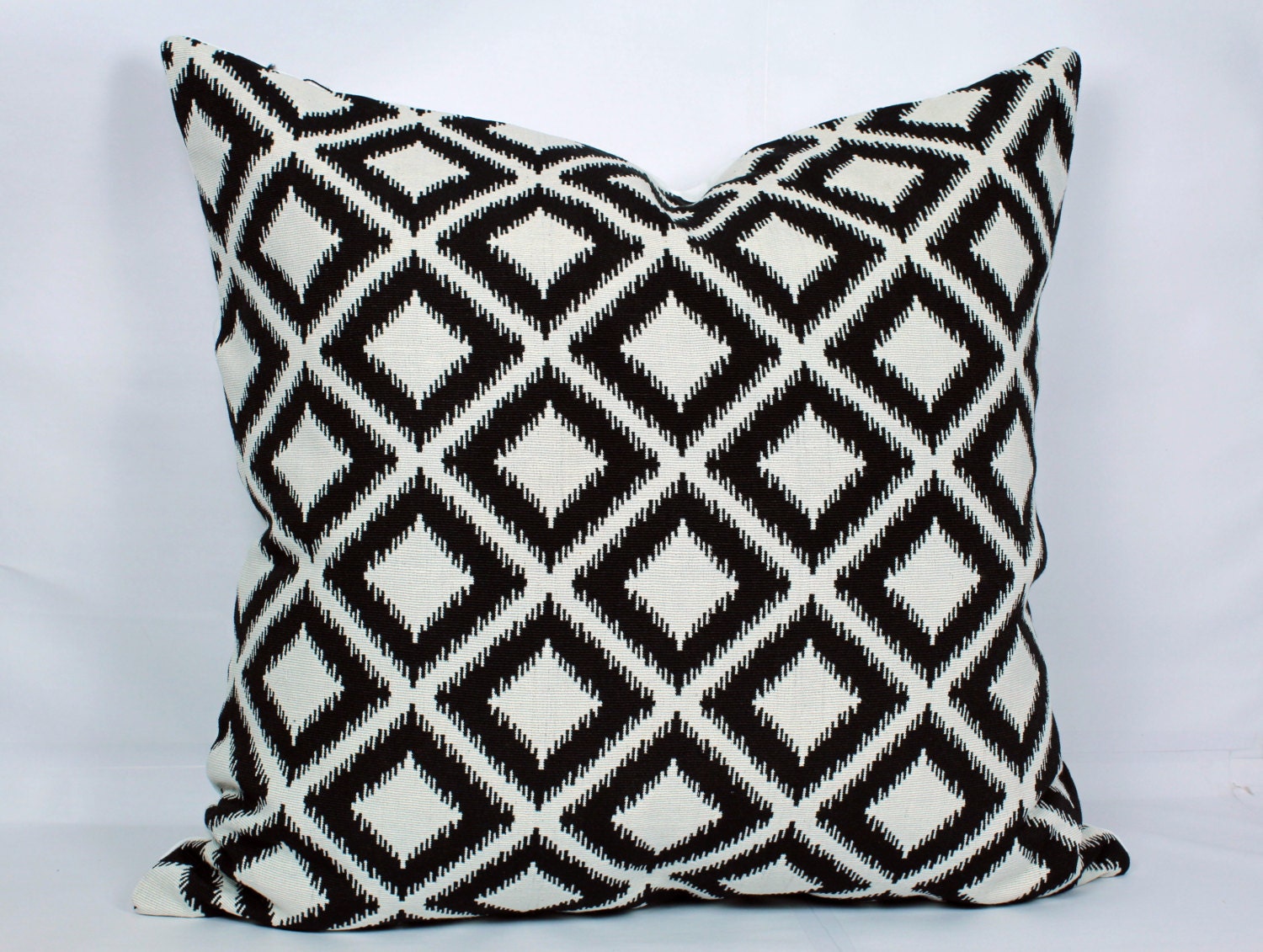 Black and white pillow covers 24x24 euro shams 26x26 throw Etsy