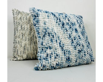 Boho Dekokissenbezug 20x20: Ethnisches Baumwollkissen