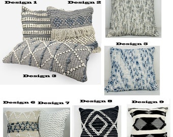 Decorative designer pillows, unique throw pillow, bohemian pillow cases, home decor ethnic cushion, boho pillow covers 20x20