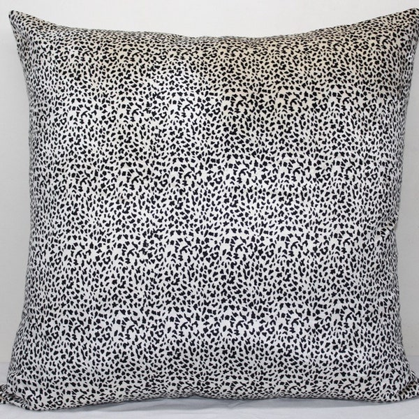 Leopard Euro Shams Etsy