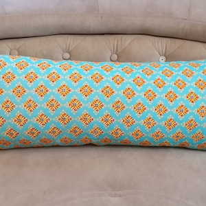 14x36 lumbar pillow cover, extra long lumbar pillow, printed lumbar pillow, modern lumbar pillow, abstract lumbar pillow, rectangle pillow