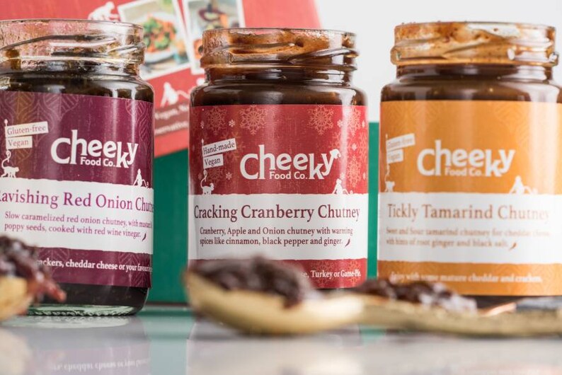 Chutney Gift Set 4 Handmade Chutneys in a Luxurious Box Etsy UK