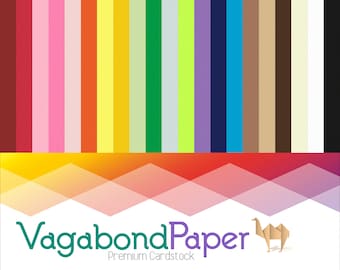 Premium Cardstock Paper 8.5 X 11 In. Five Shades of Pink 65 Lb. Cover  Weight Great for Scrapbooking and Cardmaking 