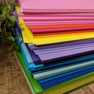 Premium Cardstock Paper 65 lb 8.5 x 11 in. Perfect for Scrapbooking, Cardmaking, & more Pick color and quantity image 1