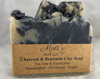 Charcoal and Bentonite Clay Soap