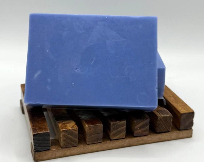 Blue Man, Cologne Scented Jojoba and Shea Butter Soap Bar, Moisturizing, Vegan, Handmade