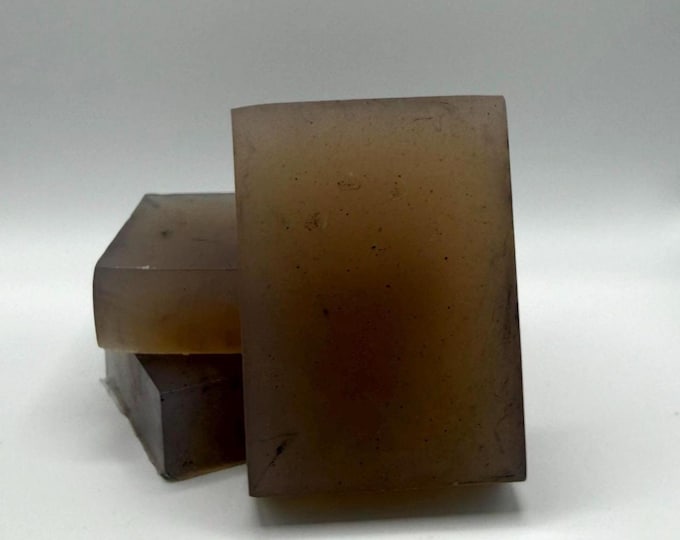 Mahogany Embers, Warm Spice and Bentonite Clay Body Soap, Vegan, Handmade