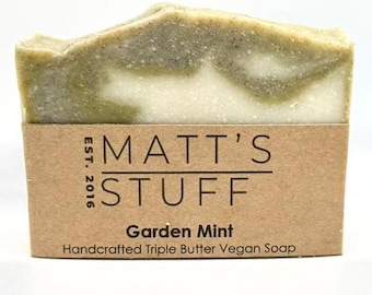 Garden Mint Spearmint Triple Butter Soap
