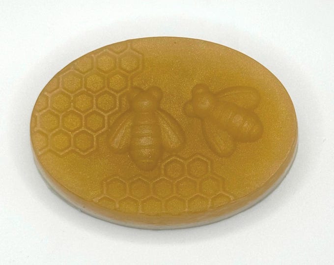 Handmade, Vegan, Honeybee and Oats, Shea Butter and Colloidal Oatmeal Soap