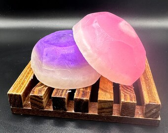 Gem infused Glycerin Soap