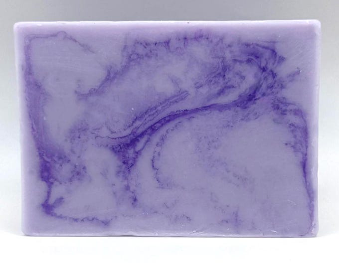 Lavender Bloom Soap Bar with Shea Butter, Jojoba Oil, and Kaolin Clay