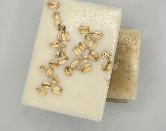 Handmade Vegan Cashmere and Oats Soap Bar, Premium Shea Butter and Colloidal Oatmeal