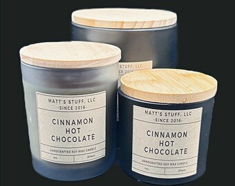 Cinnamon Hot Chocolate Soy Wax Candle