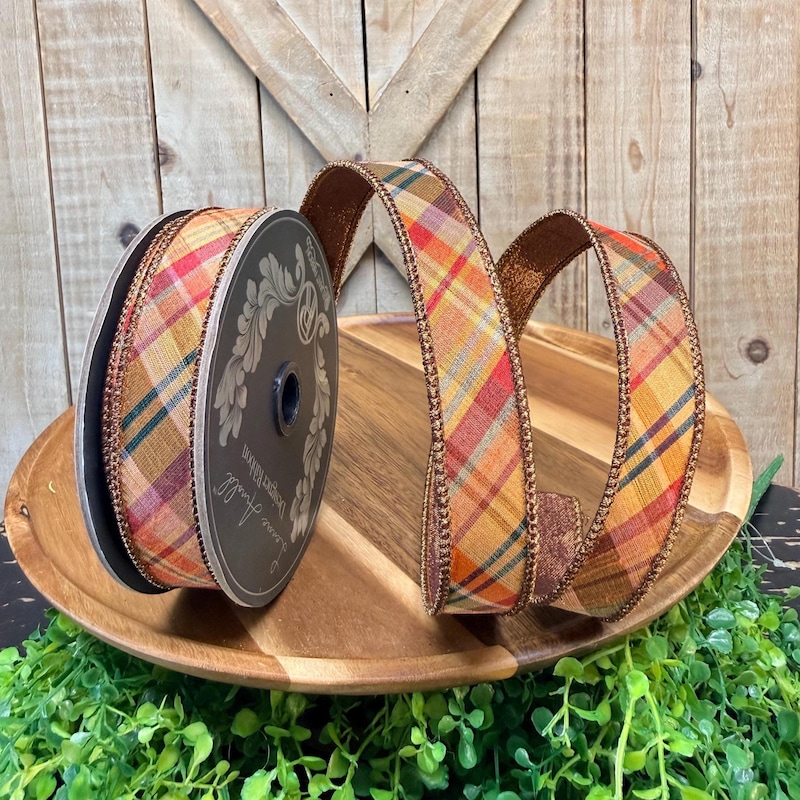One Inch Ribbon Varigated Ribbon Wired 1 Inch - Etsy