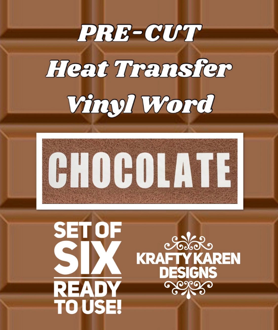 pre cut heat transfers